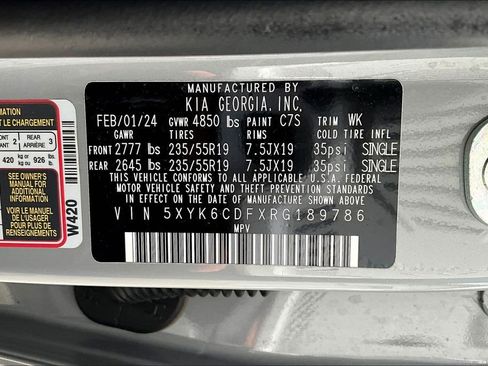Used 2024 Kia Sportage X-Line w/ X-Line Premium Package AWD/4WD image 5
