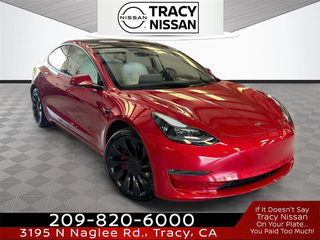 Used 2023 Tesla Model 3 Performance AWD/4WD image 1