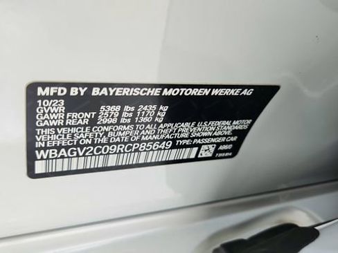 Used 2024 BMW 840i Gran Coupe w/ M Sport Professional Package RWD image 61