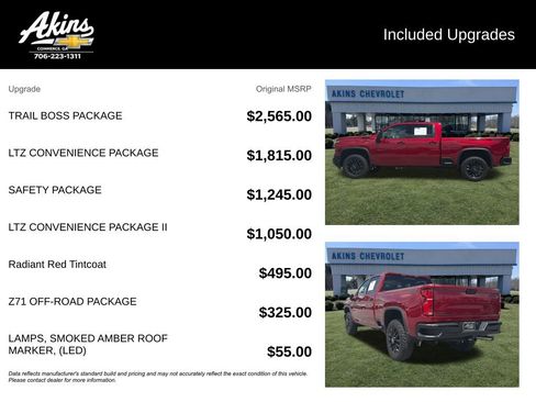 Used 2026 Chevrolet Silverado 2500 LTZ w/ Trail Boss Package AWD/4WD image 5