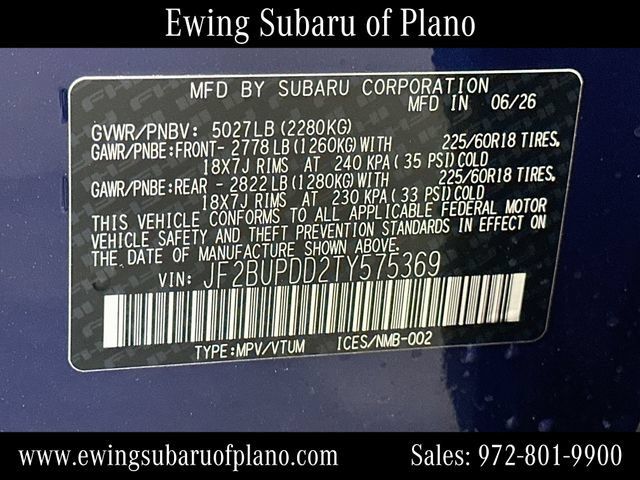 Used 2026 Subaru Outback Limited AWD/4WD image 34