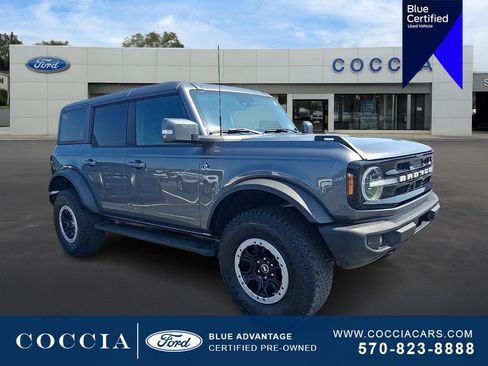 Certified 2022 Ford Bronco Outer Banks w/ Sasquatch Package AWD/4WD image 3