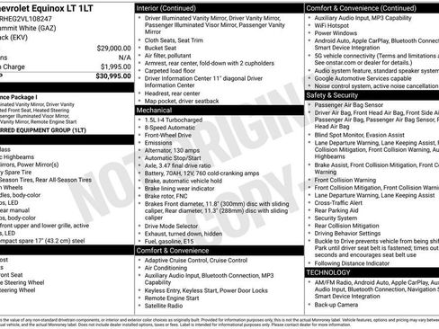New 2027 Chevrolet Equinox LT FWD image 25