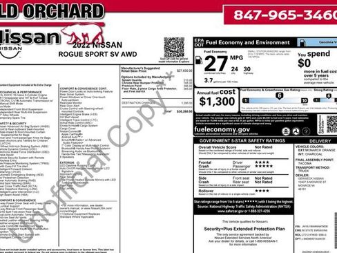 Used 2022 Nissan Rogue Sport SV image 8