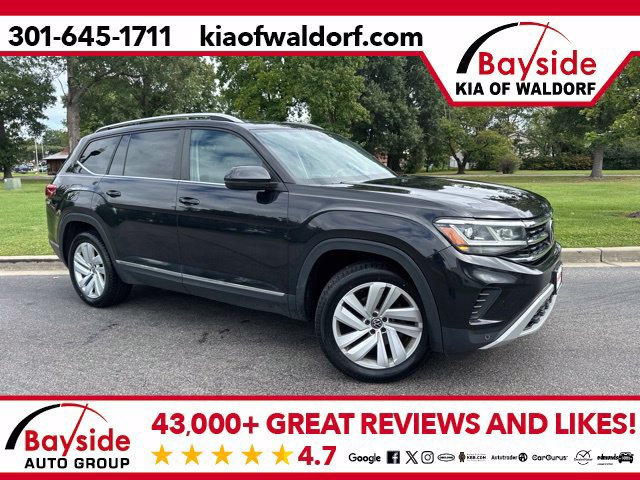 Used 2021 Volkswagen Atlas SEL AWD/4WD image 1