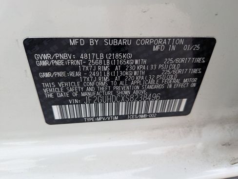 Used 2025 Subaru Crosstrek 2.0i Premium image 35