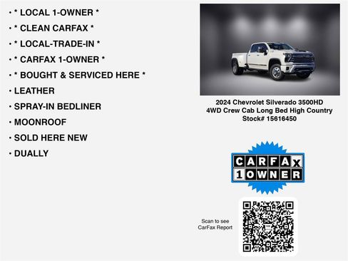 Certified 2024 Chevrolet Silverado 3500 High Country w/ High Country Premium Package image 7