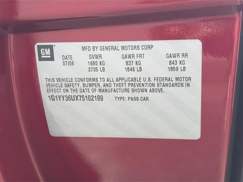 Used 2007 Chevrolet Corvette Convertible w/ Preferred Equipment Group RWD image 25