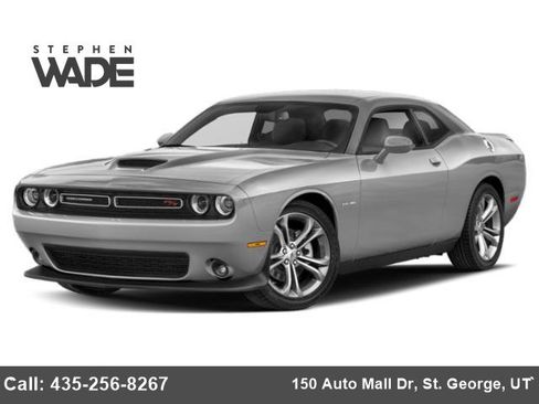 Used 2023 Dodge Challenger R/T w/ Blacktop Package RWD image 1