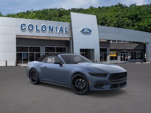 New 2025 Ford Mustang Convertible w/ Mustang Nite Pony Package RWD image 7