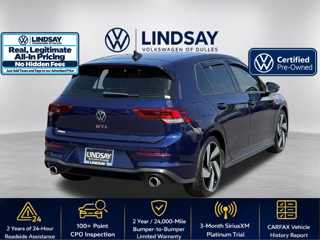 Certified 2023 Volkswagen GTI SE FWD image 7