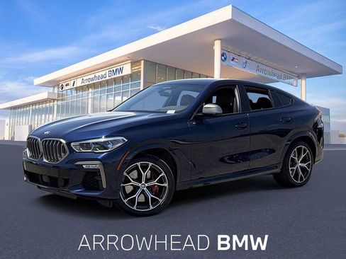 Used 2021 BMW X6 M50i w/ Executive Package AWD/4WD image 1