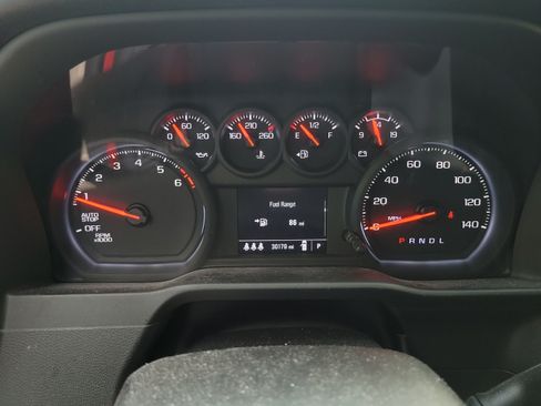 Used 2024 Chevrolet Silverado 1500 Custom w/ Turbomax Blackout Package RWD image 26