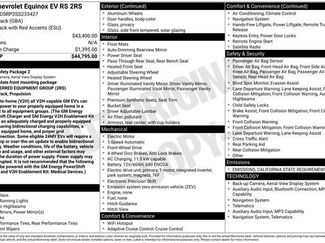 New 2025 Chevrolet Equinox EV RS video 2