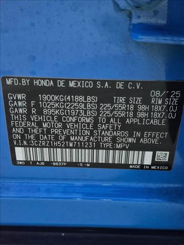 Used 2026 Honda HR-V Sport image 25