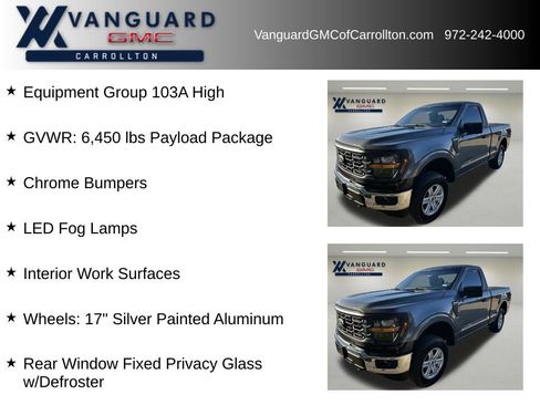 Used 2025 Ford F150 XL w/ Equipment Group 103A High AWD/4WD image 6