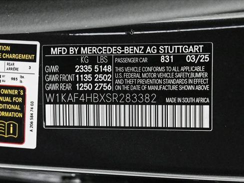 Certified 2025 Mercedes-Benz C 300 4MATIC Sedan image 27
