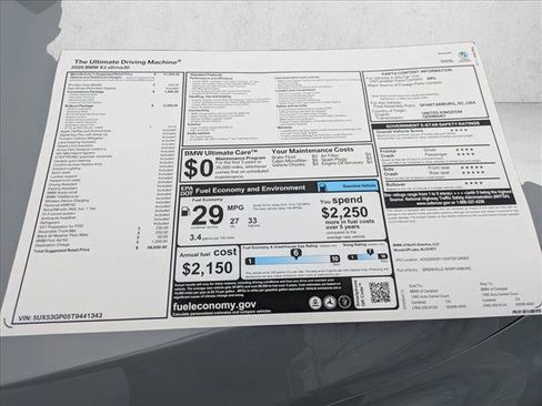 New 2026 BMW X3 xDrive30 w/ M Sport Package AWD/4WD image 17