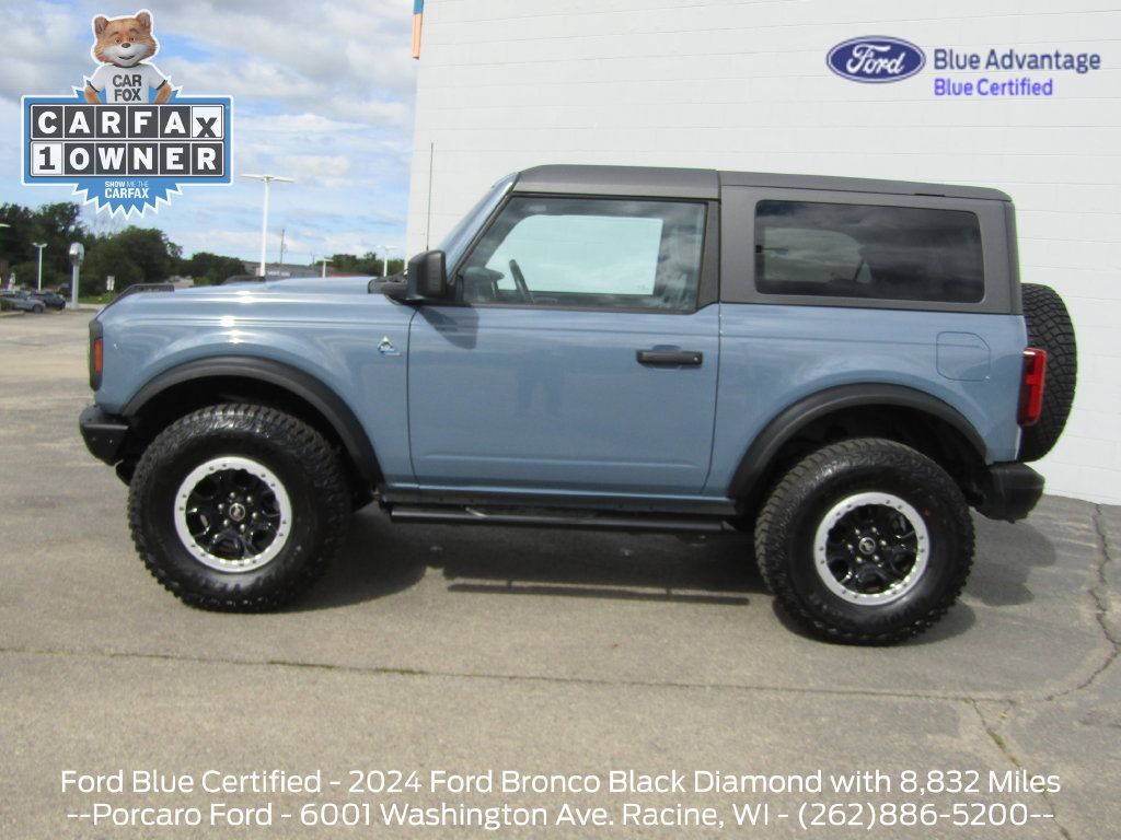 Certified 2024 Ford Bronco Black Diamond w/ Sasquatch Package AWD/4WD image 2