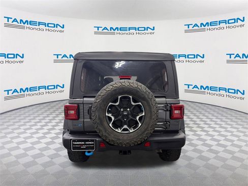 Used 2021 Jeep Wrangler Unlimited Rubicon 4xe w/ Steel Bumper Group image 4