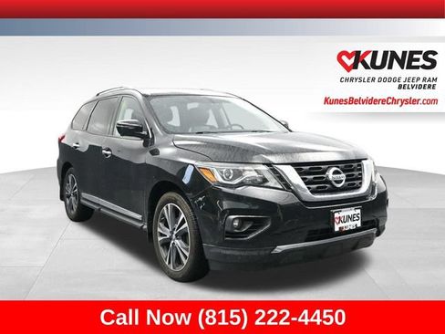 Used 2017 Nissan Pathfinder Platinum w/ Family Entertainment Package AWD/4WD image 1