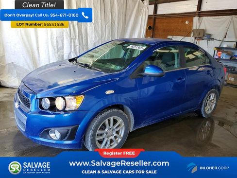 Used 2016 Chevrolet Sonic LT w/ Wheels and Fog Lamp Package FWD image 1