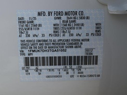 New 2026 Ford Explorer Active w/ Active Comfort Package RWD image 28