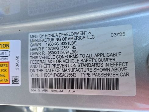 Used 2025 Honda Accord SE image 35