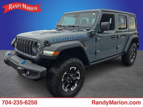 Used 2025 Jeep Wrangler Unlimited Rubicon 4xe AWD/4WD image 1