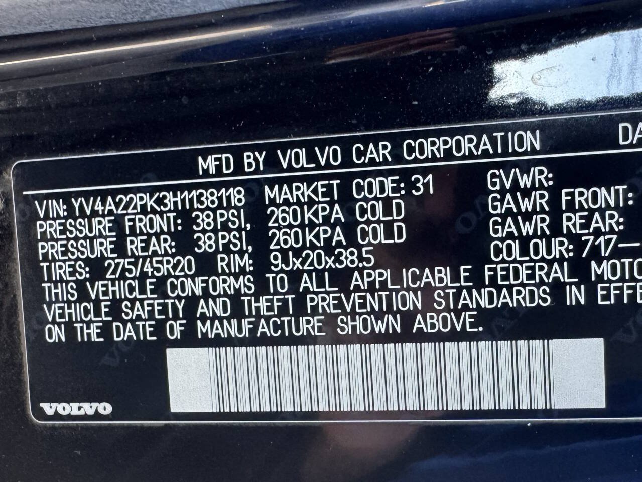 Used 2017 Volvo XC90 T6 Momentum AWD/4WD image 25