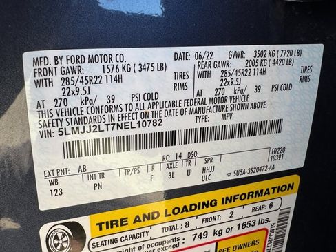 Used 2022 Lincoln Navigator Reserve image 35