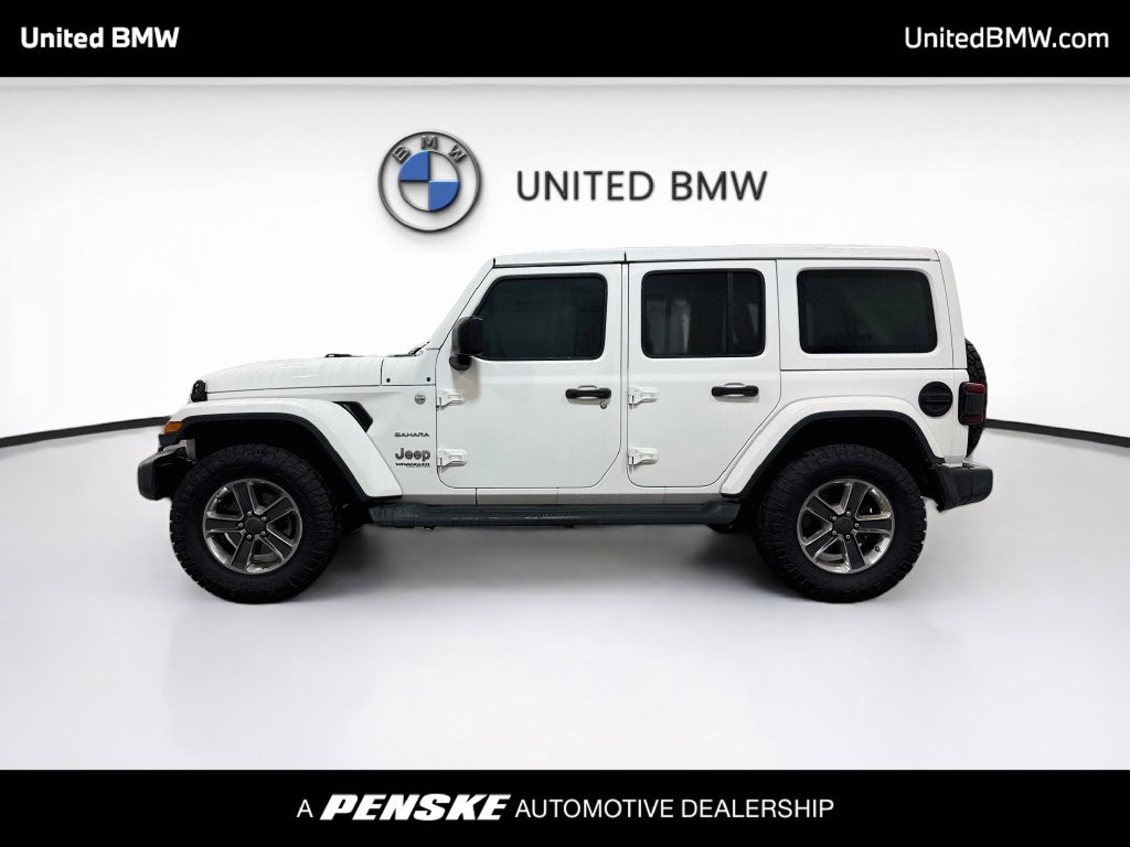 Used 2021 Jeep Wrangler Unlimited Sahara AWD/4WD image 8