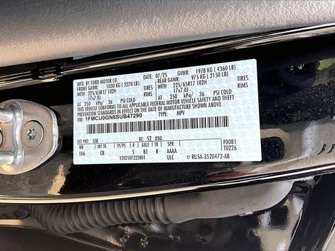 New 2025 Ford Escape Active w/ Tech Pack #1 image 11