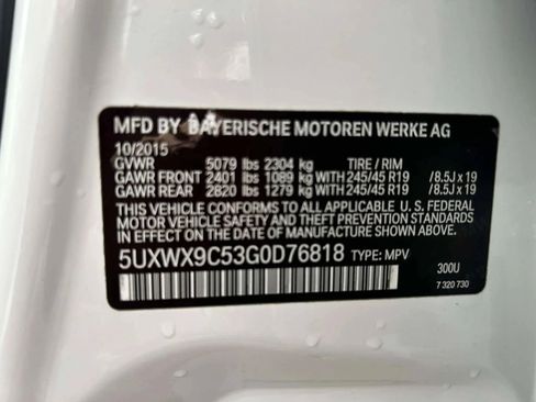 Used 2016 BMW X3 xDrive28i image 28