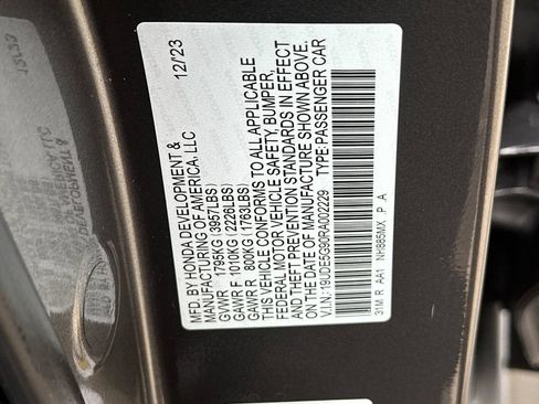 Certified 2024 Acura Integra Type S FWD image 35