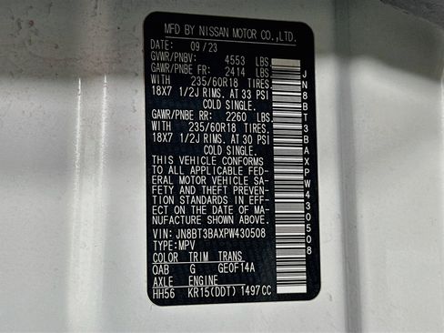 Used 2023 Nissan Rogue SV FWD image 12