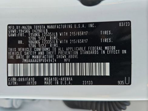 Used 2023 Toyota Corolla Cross L FWD image 23