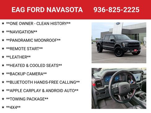 Used 2024 Ford F150 Raptor AWD/4WD image 4