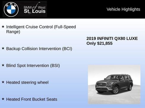 Used 2019 INFINITI QX80 Luxe w/ Proassist Package image 55