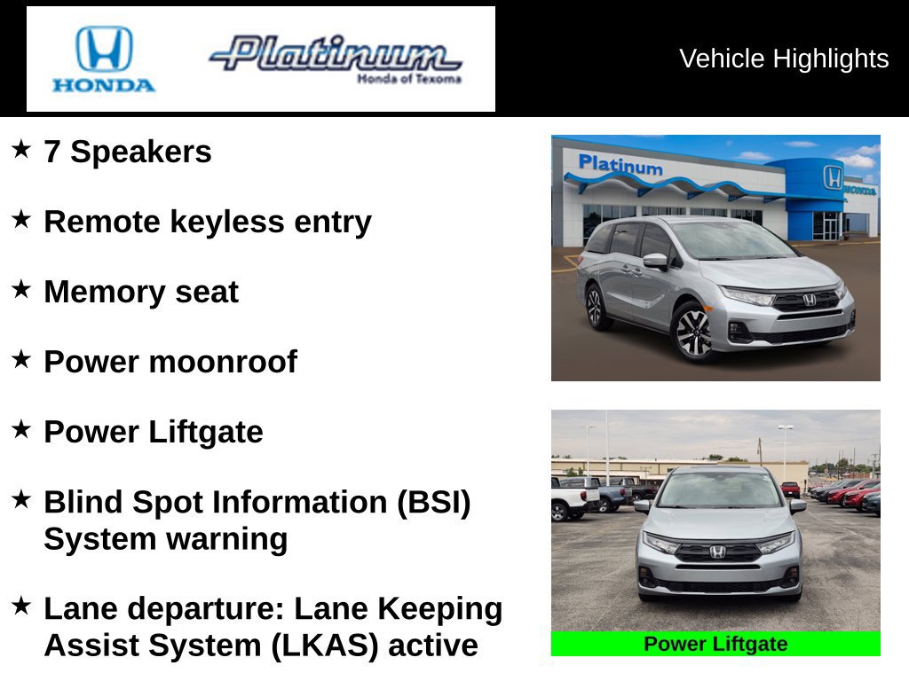 New 2026 Honda Odyssey EX-L image 5