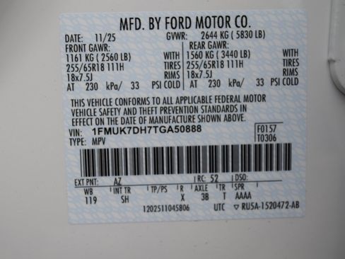 New 2026 Ford Explorer Active w/ Active Comfort Package image 28