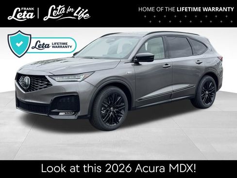 New 2026 Acura MDX A-Spec AWD/4WD image 1