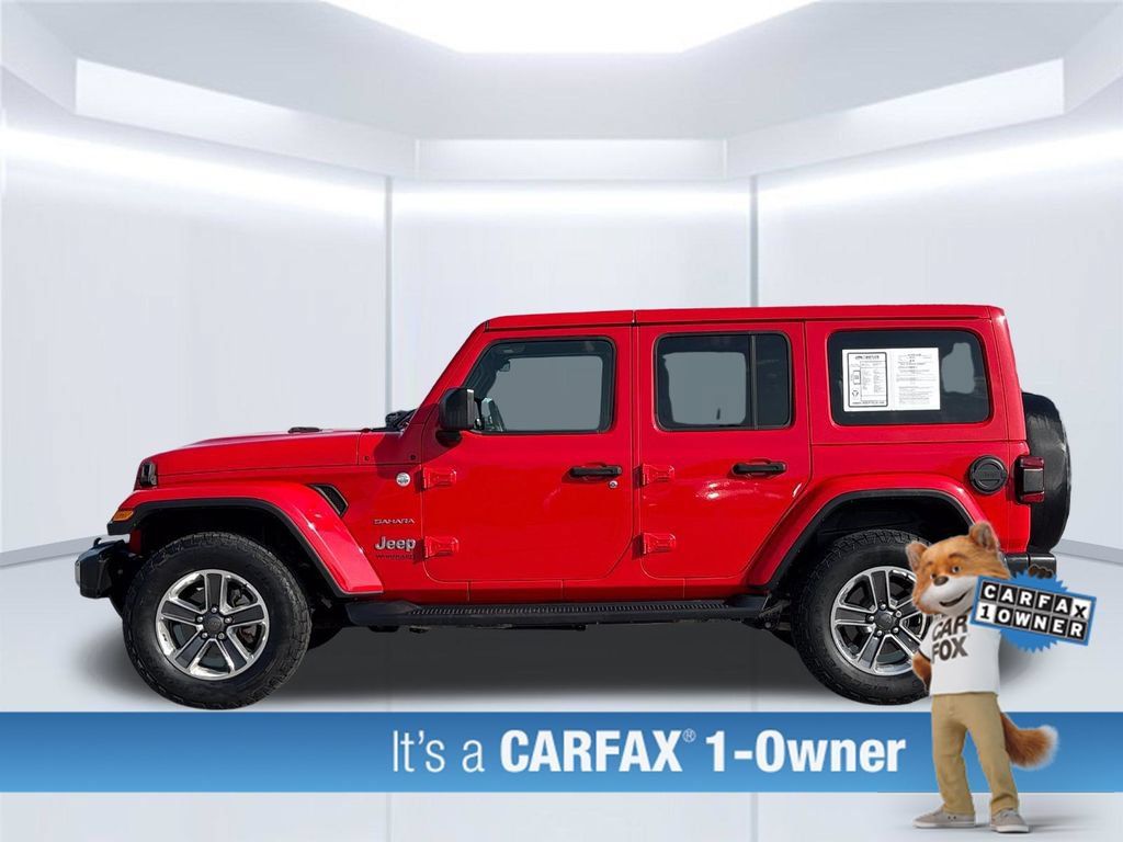 Used 2018 Jeep Wrangler Unlimited Sahara w/ LED Lighting Group AWD/4WD image 3