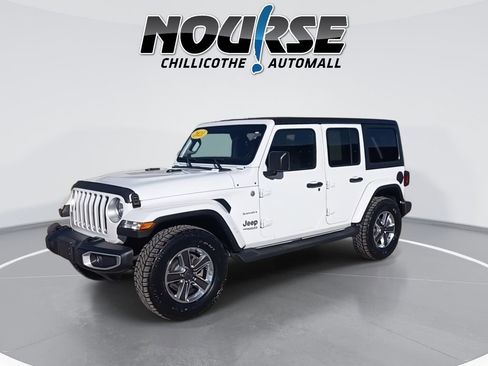 Used 2021 Jeep Wrangler Unlimited Sahara w/ Uconnect 4C Nav & Sound Group image 4