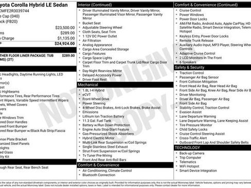Used 2024 Toyota Corolla LE image 6