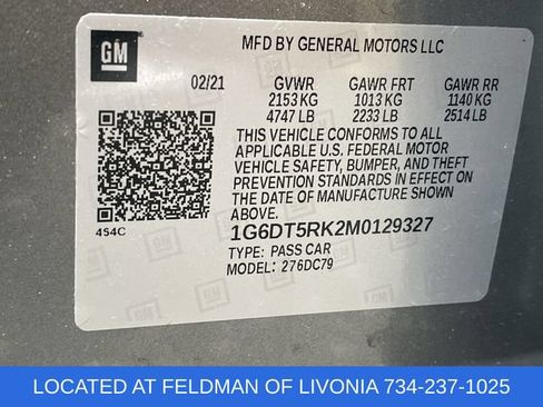Used 2021 Cadillac CT5 Premium Luxury w/ Exterior Accent Package AWD/4WD image 34