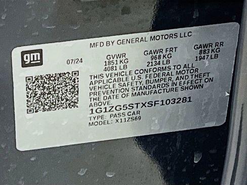 Used 2025 Chevrolet Malibu RS w/ LPO, Floor Liner Package FWD image 29