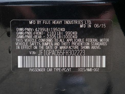 Used 2015 Subaru Impreza 2.0i Premium AWD/4WD image 50