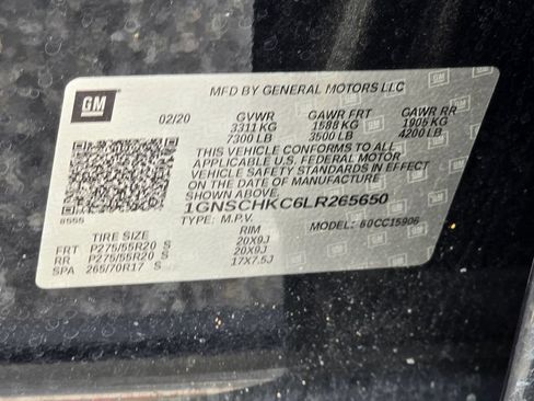 Used 2020 Chevrolet Suburban LT RWD image 22