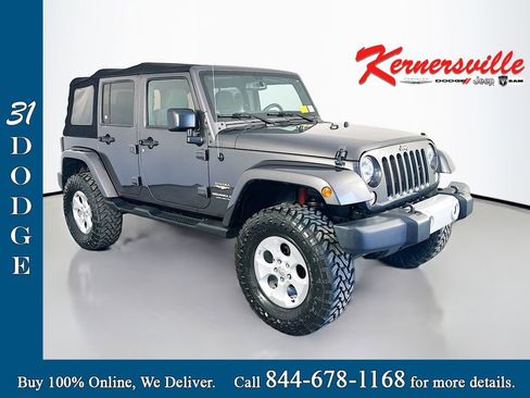 Used 2014 Jeep Wrangler Unlimited Sahara w/ Connectivity Group image 1